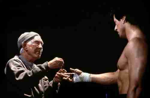 Necklace Mickey Gives to Rocky in Rocky V