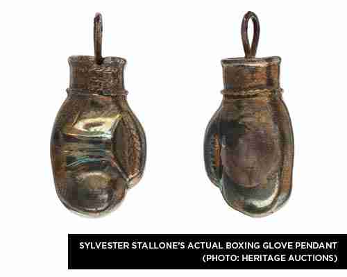 Rocky Movie Boxing Glove Pendant