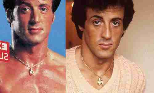 sylvester-stallone-wearing-boxing-glove-necklace